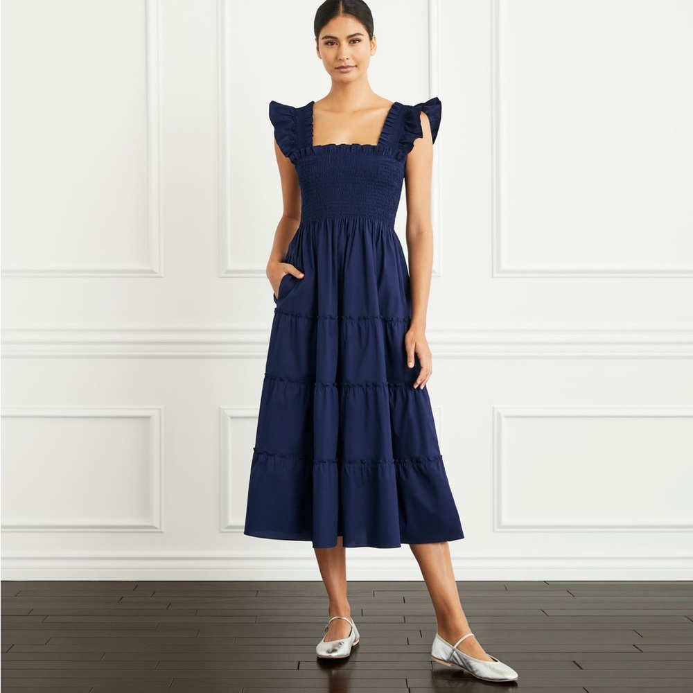 Ellie Nap Dress Navy XXS